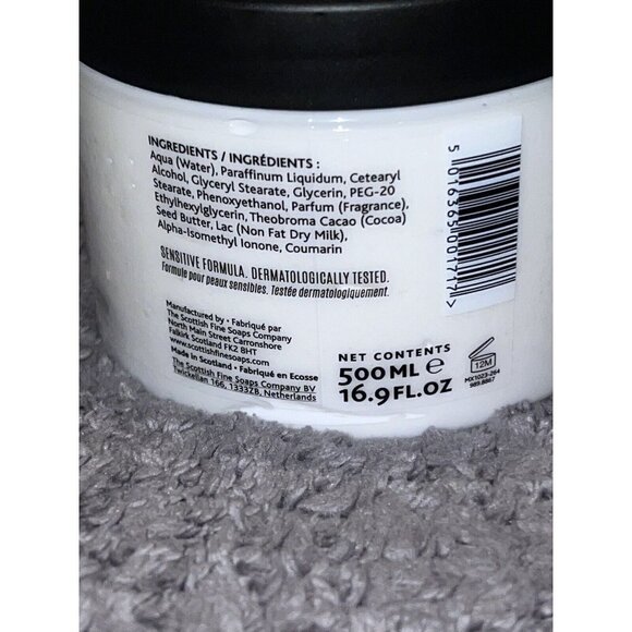 The Scottish Fine Soaps Company AU LAIT Body Butter Organic 16.9 Fl Oz - Picture 6 of 6
